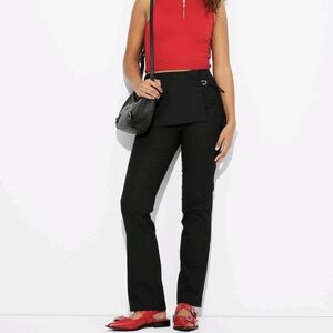 BNWT Wild Fable Women's size XL Black Dress Pants with Skirt